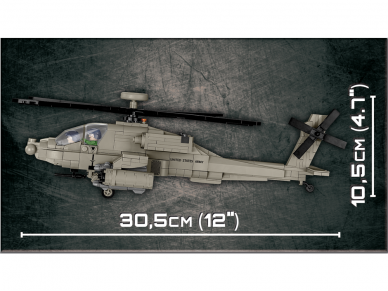 COBI - Plastkonstruktorid AH-64 Apache, 1/48, 5808 6