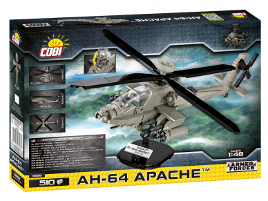 COBI - Konstruktorius AH-64 Apache, 1/48, 5808 1