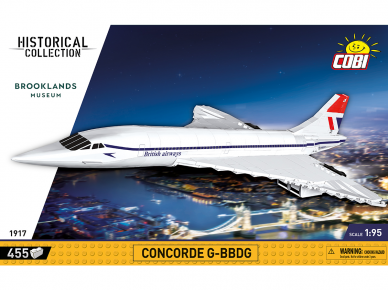 COBI - Konstruktorius Concorde G-BBDG, 1/95, 1917