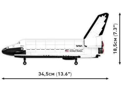 COBI - Konstruktorius Space Shuttle Atlantis, 1/100, 1930 6