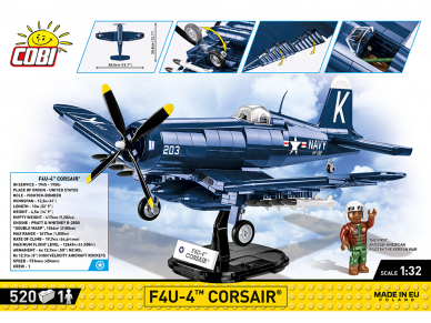COBI - Konstruktors F4U-4 Corsair, 1/32, 2417 1