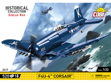 COBI - Plastkonstruktorid F4U-4 Corsair, 1/32, 2417
