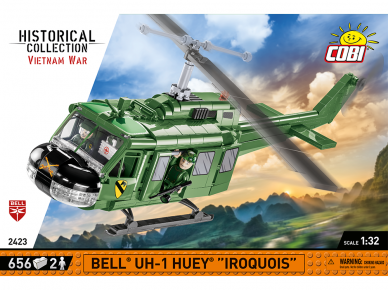 COBI - Конструктор Bell UH-1 Huey Iroquois, 1/32, 2423