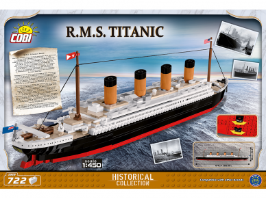 COBI - Konstruktorius RMS Titanic, 1/450, 1929 1