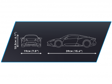 COBI - Konstruktorius Maserati MC20 - Executive Edition, 1/12, 24334 11
