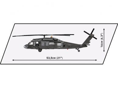 COBI - Конструктор Sikorsky UH-60 Black Hawk, 1/32, 5817 9