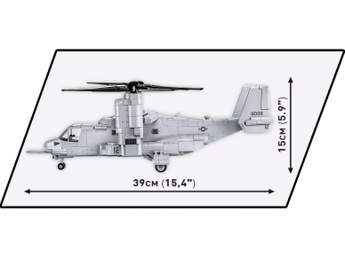 COBI - Konstruktorius Bell-Boeing V-22 Osprey, 1/48, 5836 9