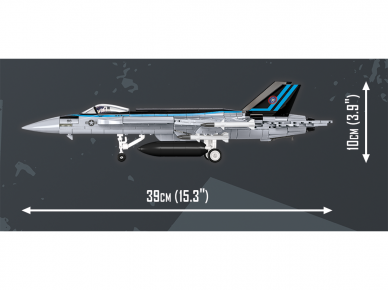 COBI - Plastkonstruktorid F/A-18E Super Hornet™, 1/48, 5805A 7