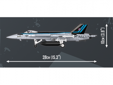 COBI - Konstruktors F/A-18E Super Hornet™, 1/48, 5805A 7 COBI - Konstruktors F/A-18E Super Hornet™, 1/48, 5805A 7