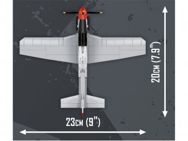 COBI - Konstruktors P-51D Mustang™, 1/48, 5847 4 COBI - Konstruktors P-51D Mustang™, 1/48, 5847 4