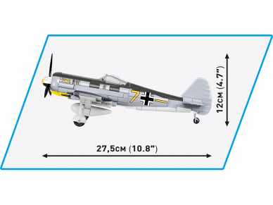 COBI - Plastkonstruktorid Focke-Wulf FW 190-A3, 1/32, 5741 9