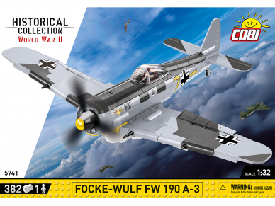 COBI - Plastkonstruktorid Focke-Wulf FW 190-A3, 1/32, 5741