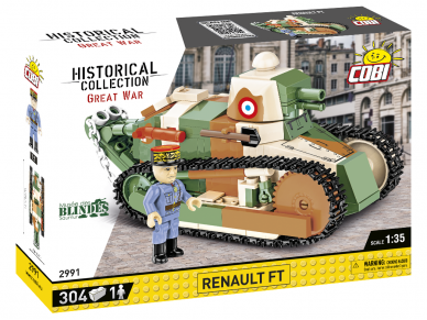 COBI - Constructor Renault FT, 1/35, 2991 1 COBI - Constructor Renault FT, 1/35, 2991 1