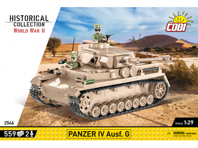 COBI - Konstruktors Panzer IV Ausf.G, 1/29, 2546