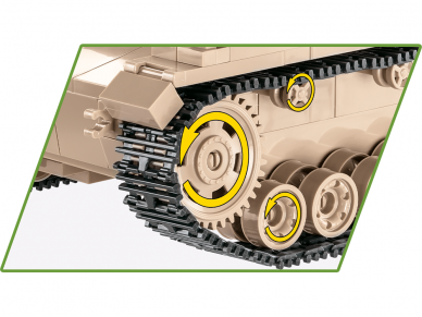 COBI - Konstruktorius Panzer IV Ausf.G, 1/29, 2546 5
