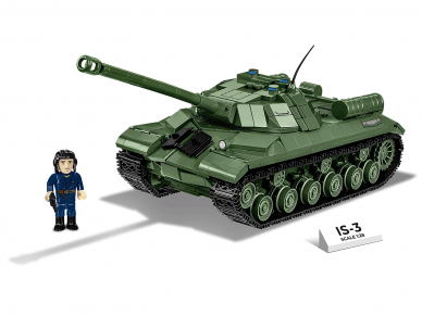 COBI - Konstruktors IS-3 Soviet Heavy Tank, 1/28, 2590 2 COBI - Konstruktors IS-3 Soviet Heavy Tank, 1/28, 2590 2