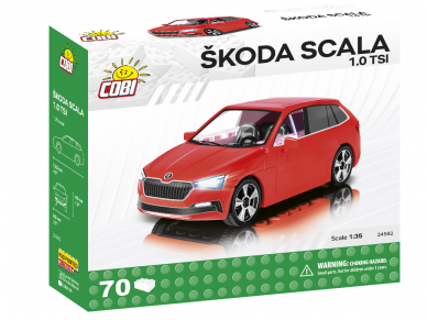 COBI - Plastkonstruktorid Škoda Scala 1.0 TSI, 1/35, 24582