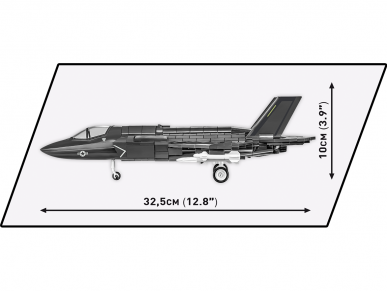 COBI - Конструктор F-35B Lightning II USA, 1/48, 5829 7
