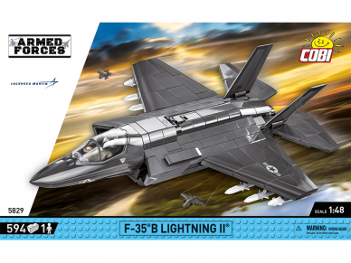 COBI - Конструктор F-35B Lightning II USA, 1/48, 5829