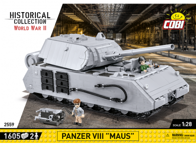 COBI - Plastkonstruktorid Panzer VIII Maus, 1/28, 2559