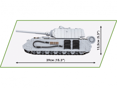 COBI - Plastkonstruktorid Panzer VIII Maus, 1/28, 2559 9