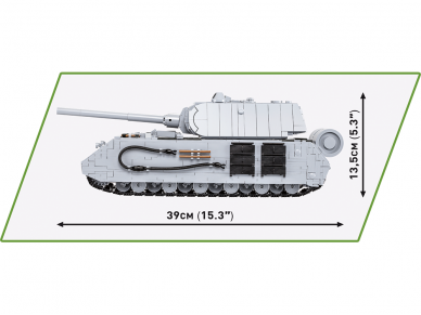 COBI - Konstruktorius Panzer VIII Maus, 1/28, 2559 9