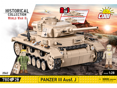 COBI - Konstruktors Panzer III Ausf. J, 1/28, 2562