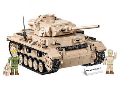 COBI - Konstruktors Panzer III Ausf. J, 1/28, 2562 3