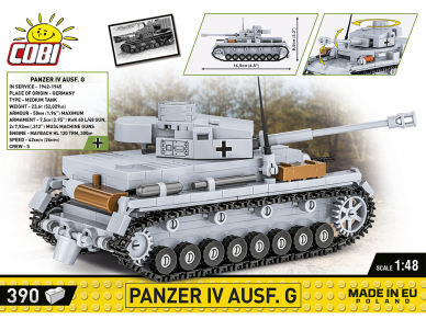 COBI - Конструктор Panzer IV Ausf.G, 1/48, 2714 1