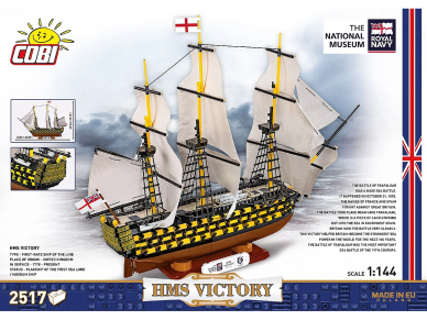 COBI - Konstruktorius H.M.S. Victory, 1/144, 20096 1 COBI - Konstruktorius H.M.S. Victory, 1/144, 20096 1