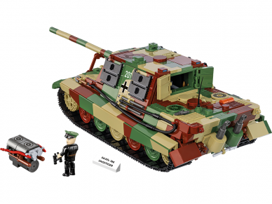 COBI - Plastkonstruktorid Sd.Kfz. 186 - Jagdtiger, 1/28, 2580 3 COBI - Plastkonstruktorid Sd.Kfz. 186 - Jagdtiger, 1/28, 2580 3