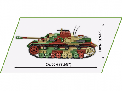 COBI - Konstruktors Sturmgeschütz IV Sd.Kfz.167, 1/28, 2576 8