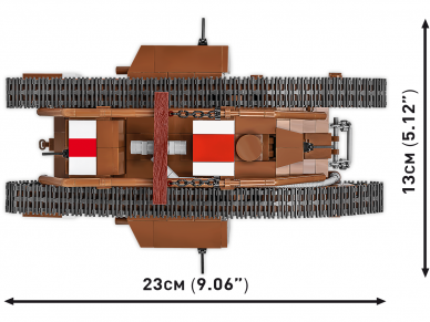 COBI - Konstruktors Mark V (Male) no 9199, 1/35, 2995 2 COBI - Konstruktors Mark V (Male) no 9199, 1/35, 2995 2