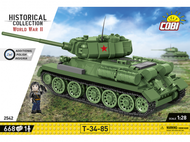 COBI - Konstruktorius T-34/85, 2542
