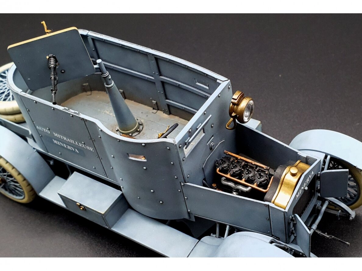CSM - Minerva Armoured Car, 1/35, 35004 4 CSM - Minerva Armoured Car, 1/35, 35004 4