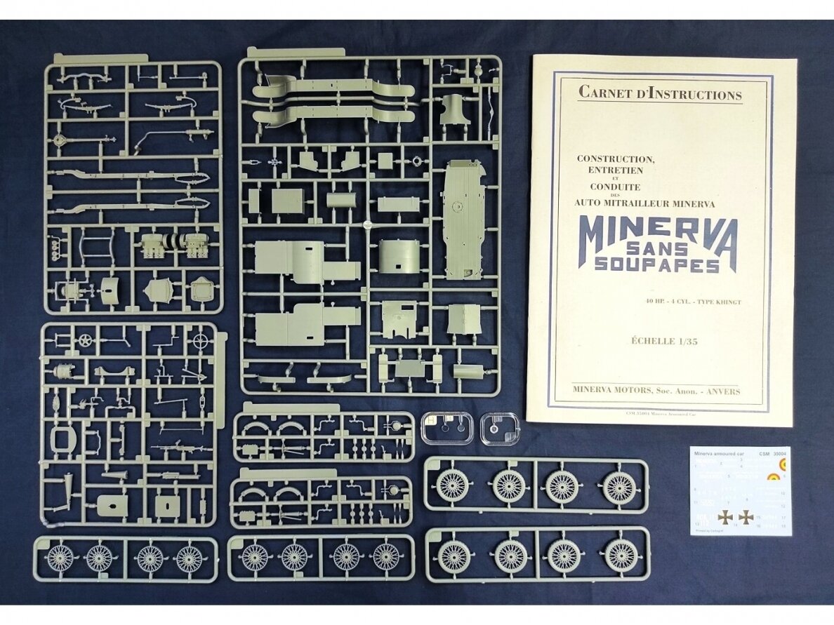 CSM - Minerva Armoured Car, 1/35, 35004 7