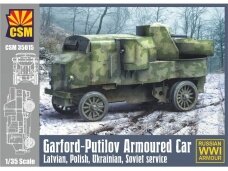CSM - Garford-Putilov Armoured Car Latvian, Polish, Ukrainian, Soviet Service, 1/35, 35015