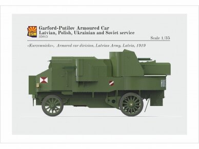CSM - Garford-Putilov Armoured Car Latvian, Polish, Ukrainian, Soviet Service, 1/35, 35015 13