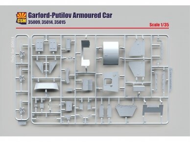 CSM - Garford-Putilov Armoured Car, 1/35, 35009 6