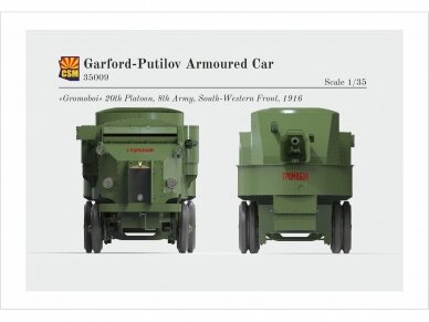 CSM - Garford-Putilov Armoured Car, 1/35, 35009 12