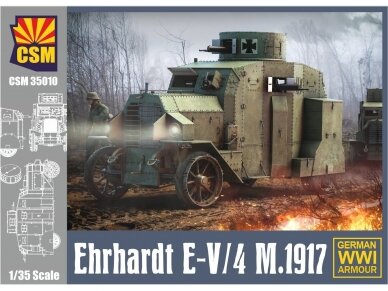CSM - German Armoured Car Ehrhardt E-V/4 M.1917, 1/35, 35010