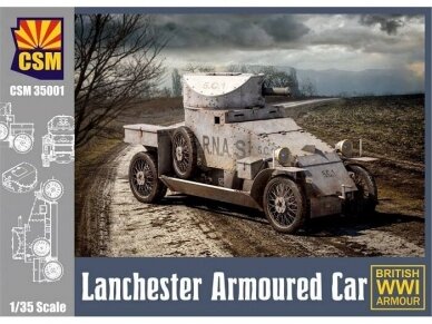 CSM - Lanchester Armoured Car, 1/35, 35001