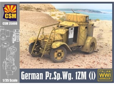 CSM - German Pz.Sp.Wg. 1ZM(i) Armoured Car 1ZM 1935-1944, 1/35, 35008