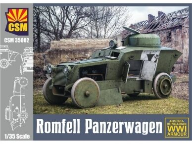 CSM - Romfell Panzerwagen Austro-Hungarian WWI Armour, 1/35, 35002