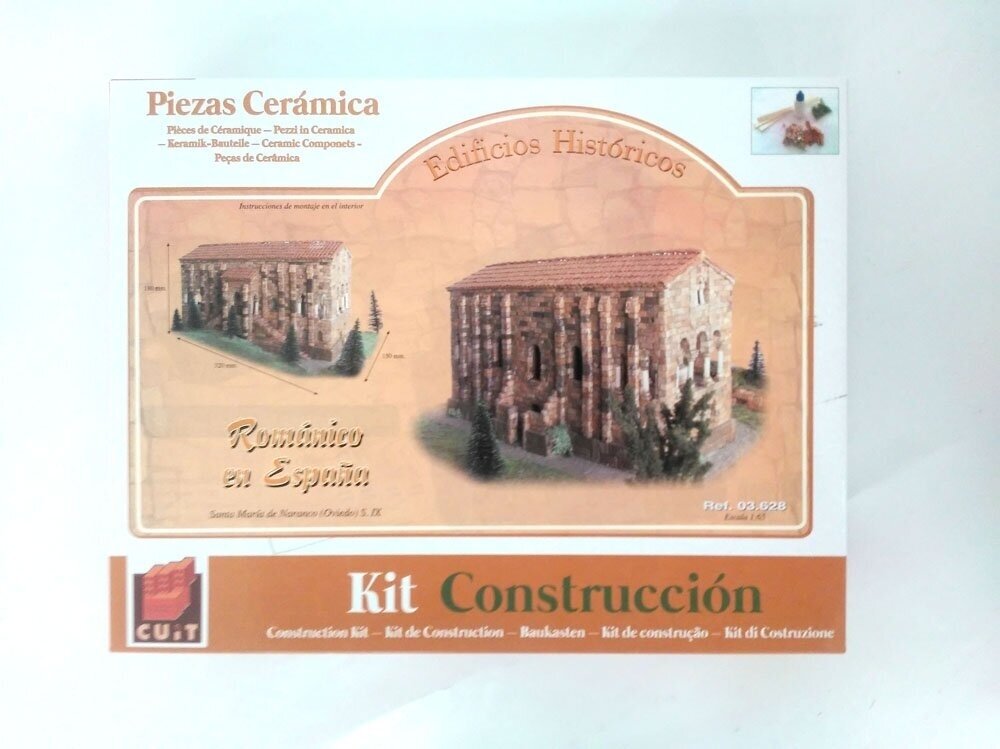 CUIT - Ceramic Building Model kit - Santa María de Eunate Church (Navarra, Spain), 1/80, 3.628 CUIT - Ceramic Building Model kit - Santa María de Eunate Church (Navarra, Spain), 1/80, 3.628