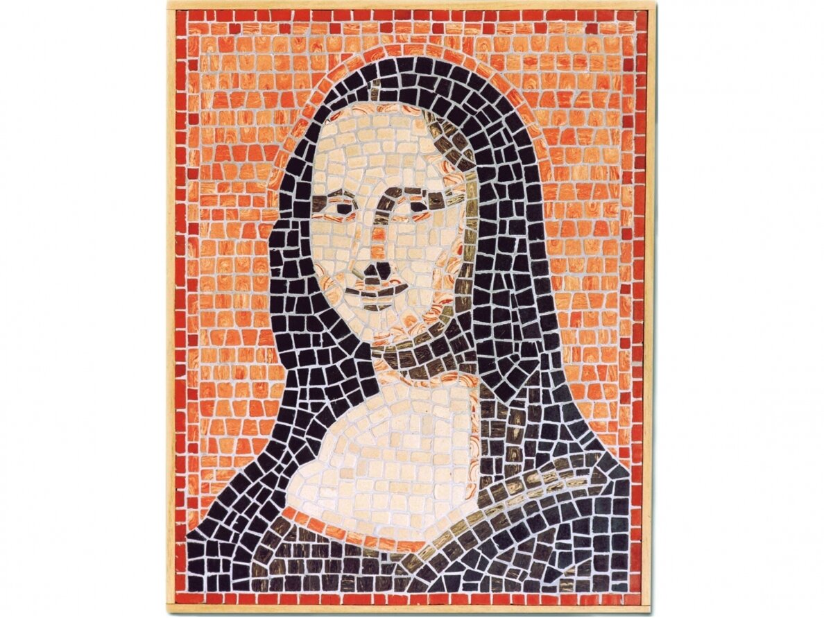 CUIT - Mosaic, Mona Lisa, 27x34, 2.013