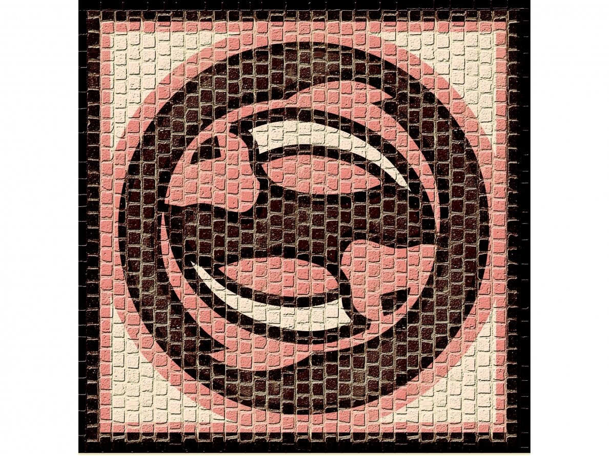 CUIT - Mosaic, Zodiac Pisces, 20x20, 2.203