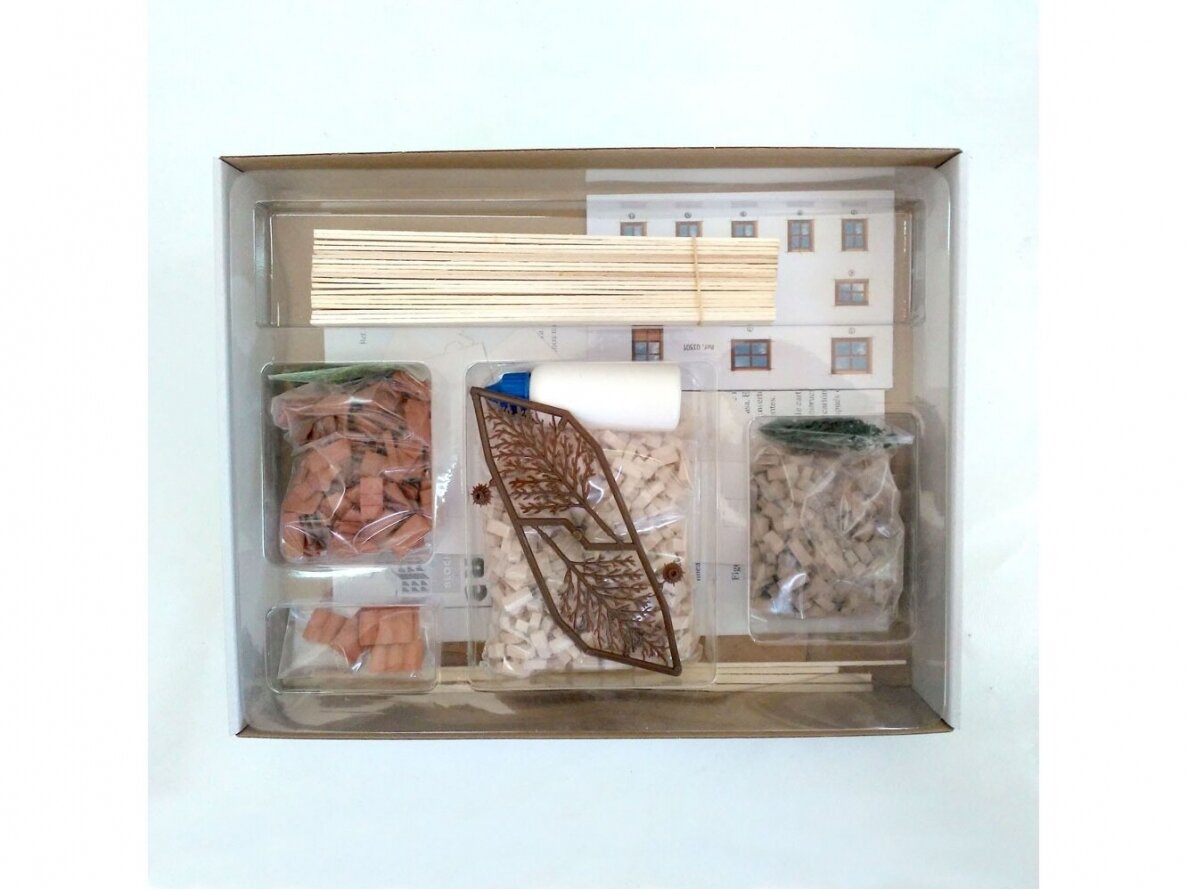 CUIT - Ceramic Building Model kit - Chalet "Mini", 1/50, 3.501 1 CUIT - Ceramic Building Model kit - Chalet "Mini", 1/50, 3.501 1