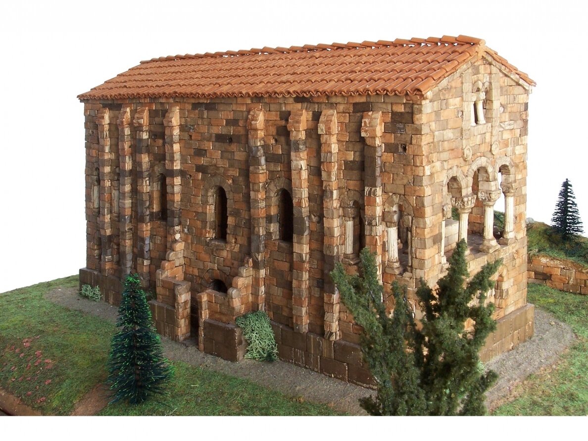 CUIT - Ceramic Building Model kit - Santa María de Eunate Church (Navarra, Spain), 1/80, 3.628 2 CUIT - Ceramic Building Model kit - Santa María de Eunate Church (Navarra, Spain), 1/80, 3.628 2