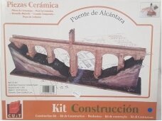 CUIT - Surenkamas Keraminio pastato modelis - Alcantara tiltas, (Cáceres, Spain) 1/300, 3.661